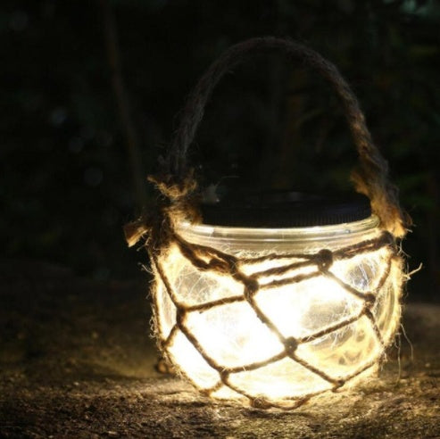 Outdoor Solar Hanging Lamp – IP44 Waterproof LED Garden Light