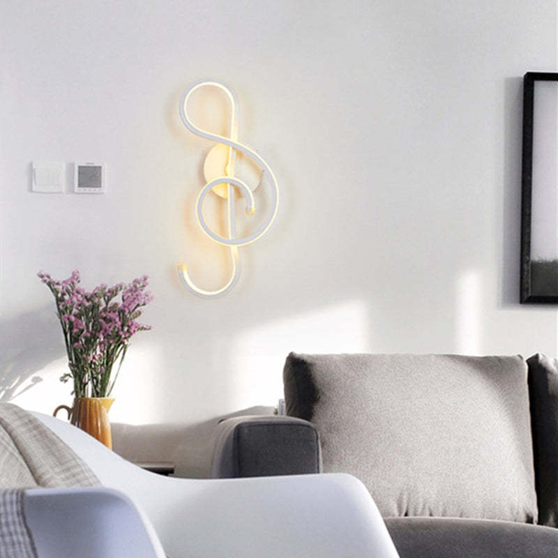 Nordic LED Wall Lamp – Aluminum Bedroom & Living Room Light