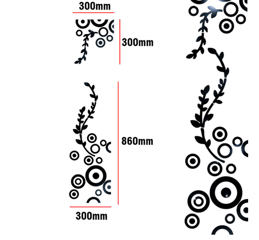 3D Crystal Mirror Wall Stickers – Modern Acrylic Decorative Wall Art