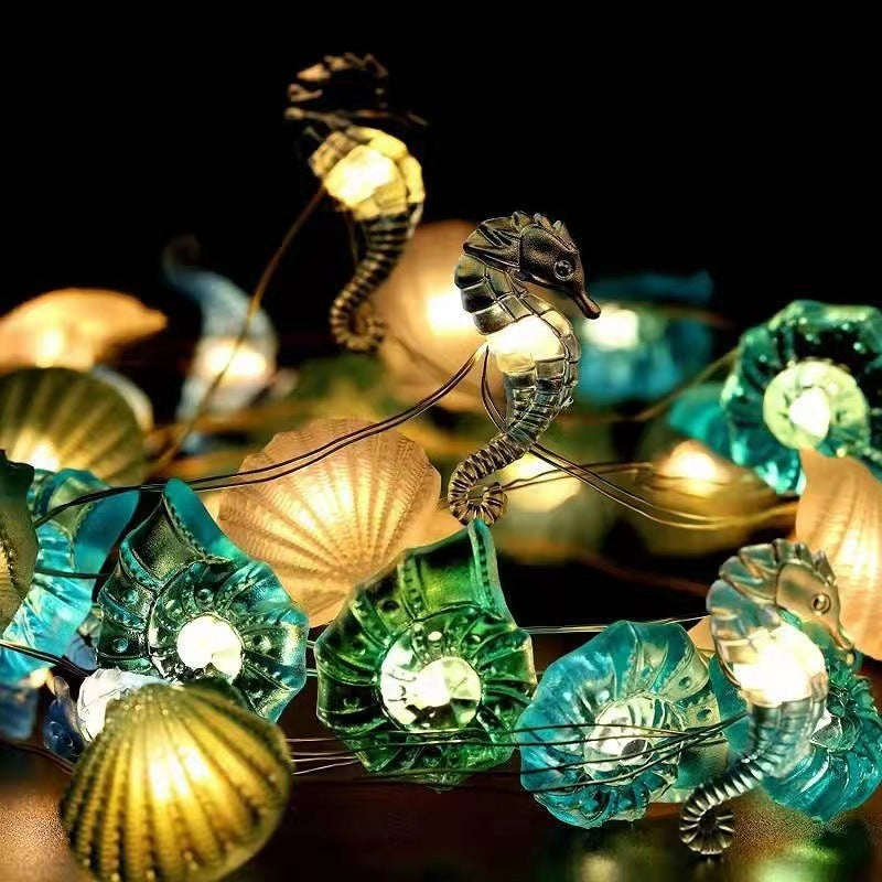 Bee & Flower Decorative String Lights – Warm White Festival Room Lighting