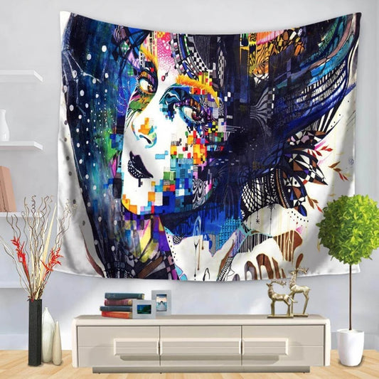 European Classical Plush Tapestry Tarpaulin – Versatile Home Decor Accent
