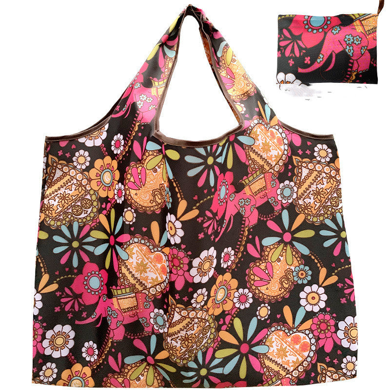 Japanese Cartoon Foldable Eco Bag Oxford Cloth