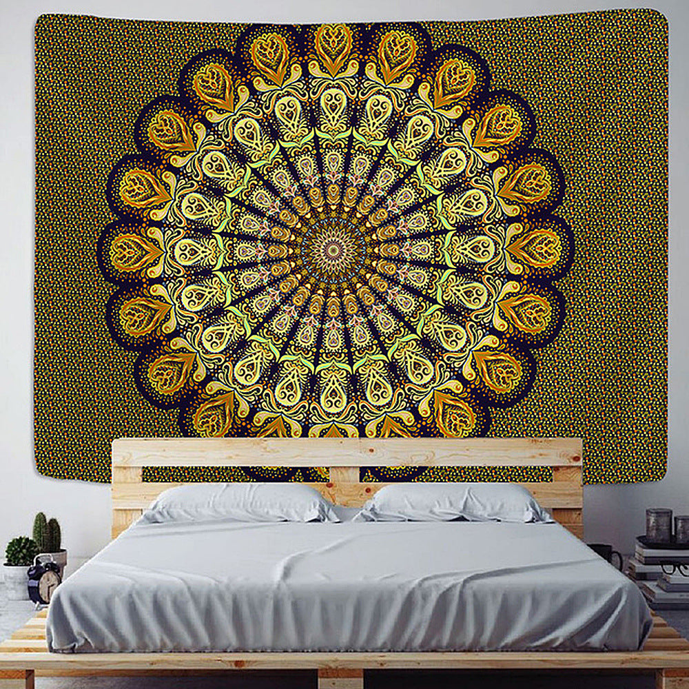 Bohemian Nordic Wall Tapestry – Elegant Decorative Wall Hanging