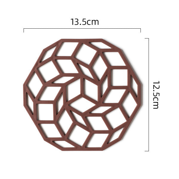 Insulated Anti-scald Pad Dining Table Creative Coaster Pot Mat Bowl Mat