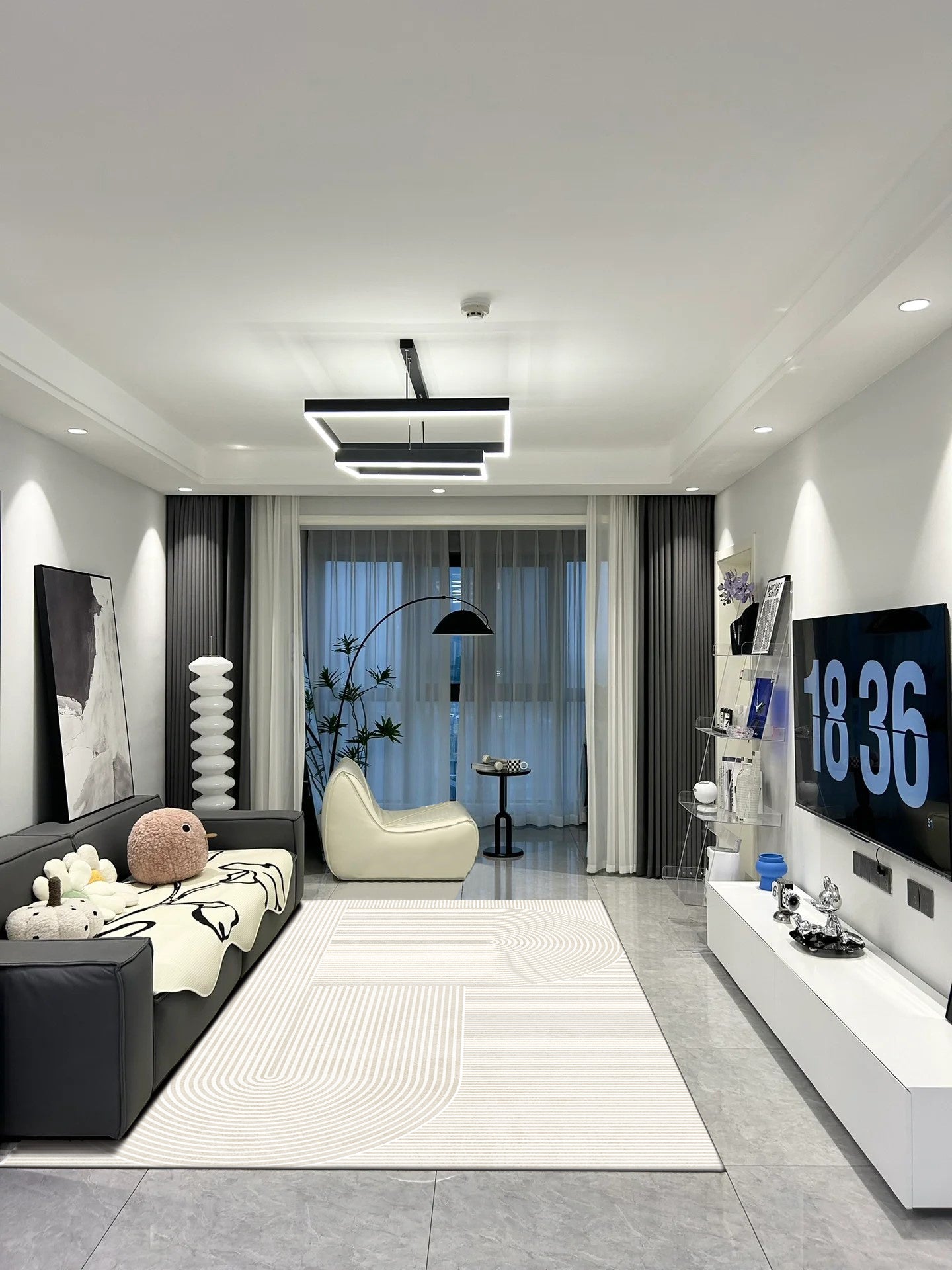 Home Living Room Carpet Bedroom Bedside Cushions