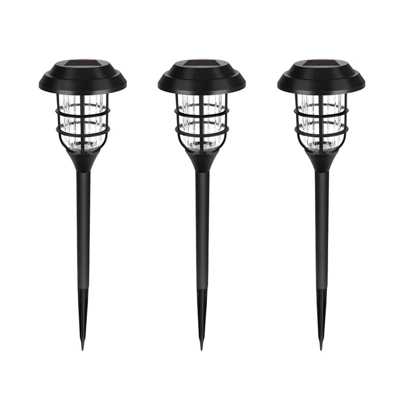 New Solar Stripe Lawn LED Outdoor Light – Abstract Decorative Garden Lamp