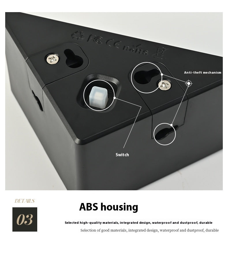 Solar Stairs Courtesy Lamp – Outdoor Waterproof LED Step Light