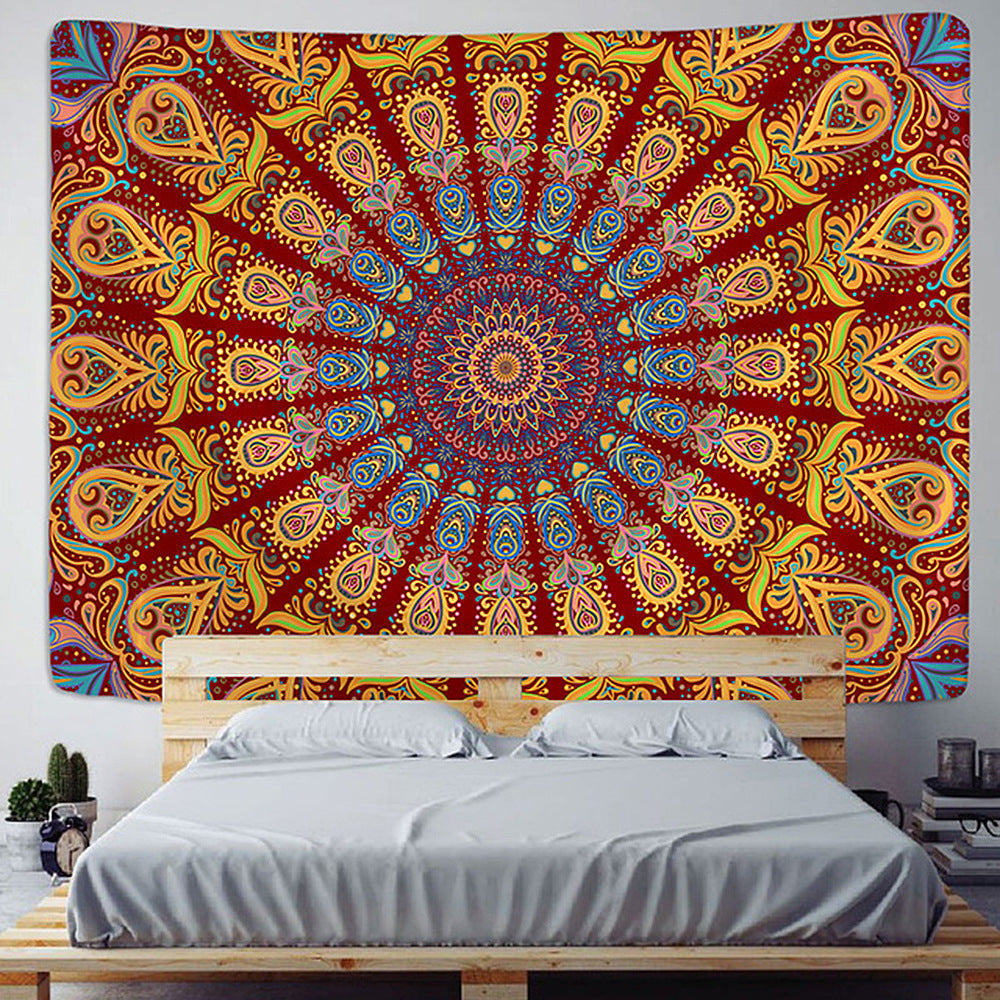 Bohemian Nordic Wall Tapestry – Elegant Decorative Wall Hanging