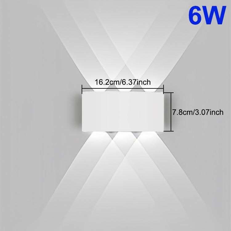 Outdoor LED Telescope Wall Lamp – Waterproof White & Warm Lighting