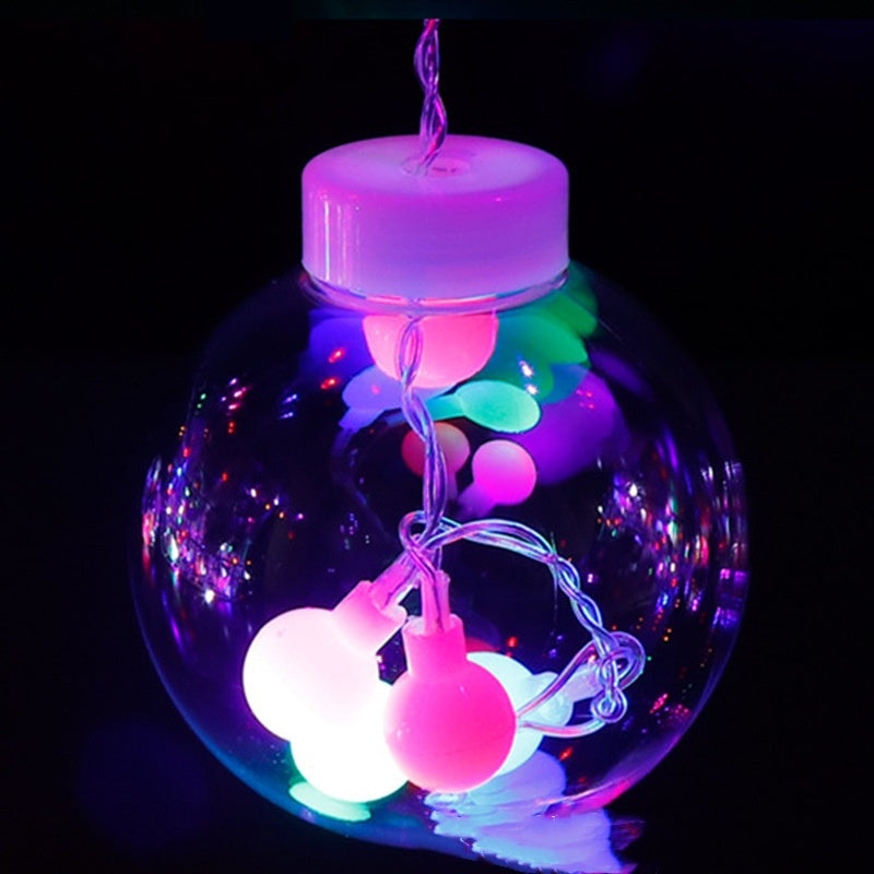 LED Wish Orbs Star Moon Curtain Light – Starry Sky String Lights with Controller