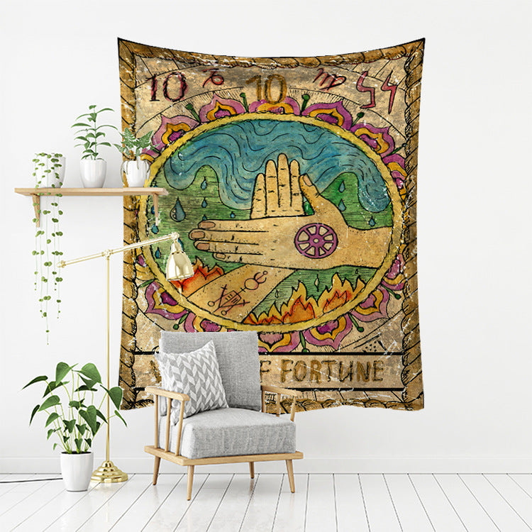 Psychedelic Tarot Series Tapestry – Mystical Home Decor Wall Hanging