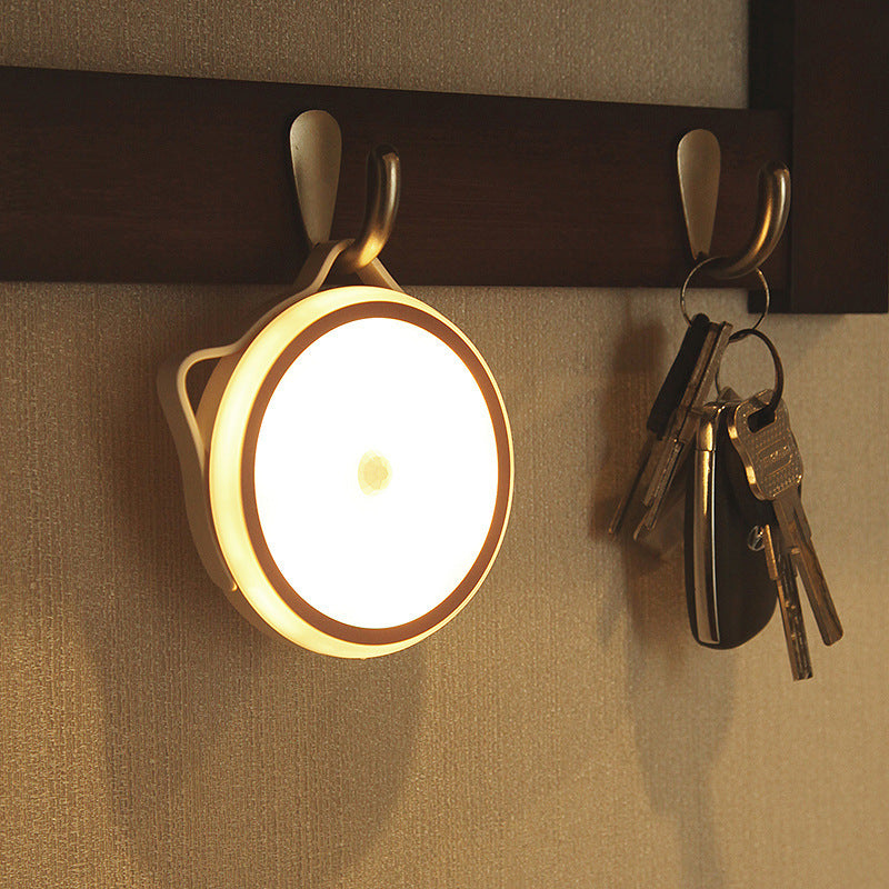 LED Voice Control Sensor Night Light – USB Powered with Inductive Switch