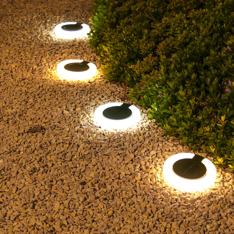 Solar Outdoor Folding Floor Lamp – Waterproof Courtyard & Garden Lighting