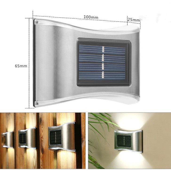 Solar Small Night Outdoor Garden Wall Light – Decorative LED Courtyard Lamp