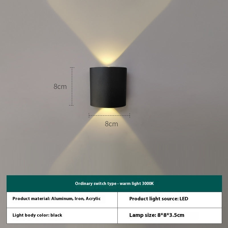 Outdoor Wall Lamp Waterproof Solar – Intelligent Remote Control LED Light