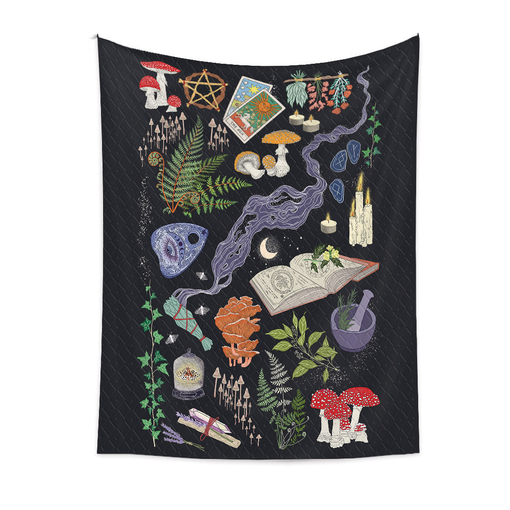 Home Fashion Bohemian Tapestry – Artistic Animal Print Wall Hanging