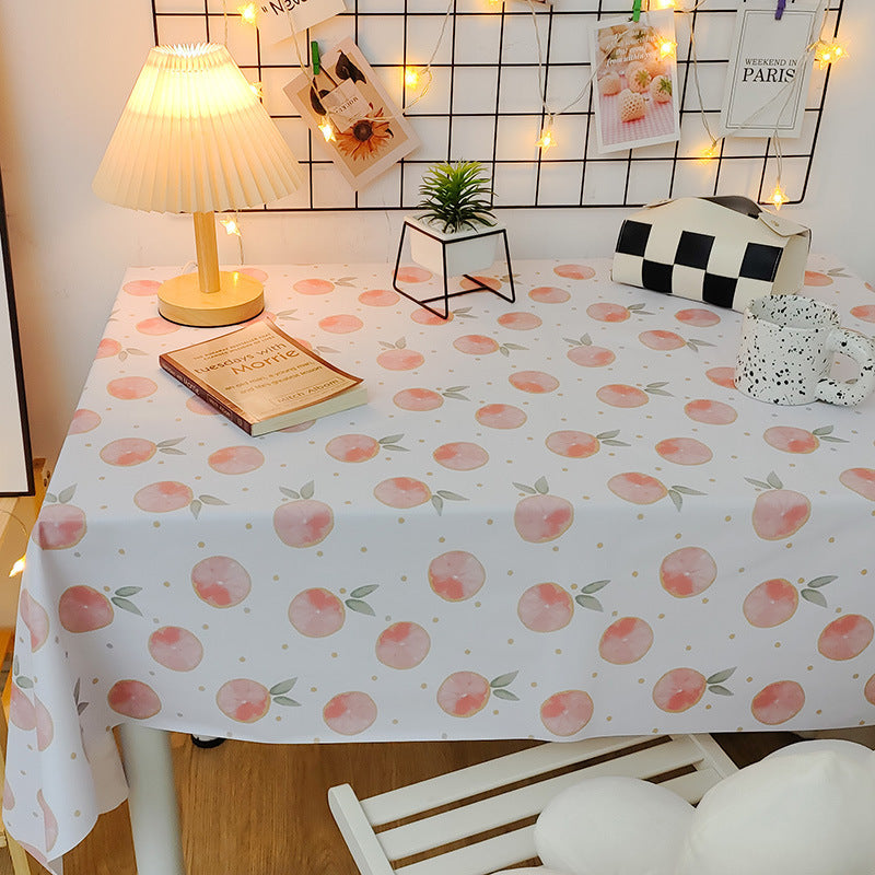 Waterproof And Oil-proof Tablecloth Coffee Table Mats Student Desk Decorative Cloth