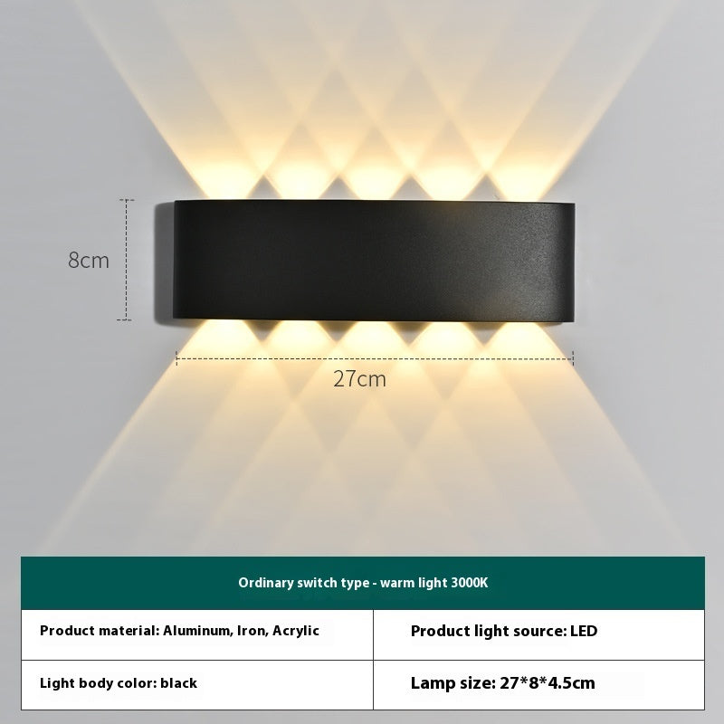 Outdoor Wall Lamp Waterproof Solar – Intelligent Remote Control LED Light