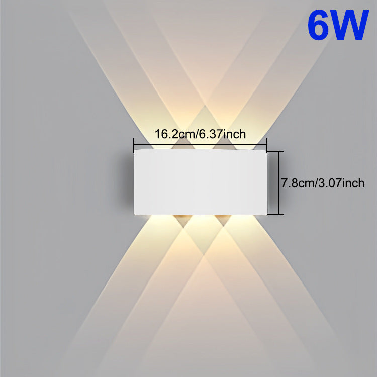 Outdoor LED Telescope Wall Lamp – Waterproof White & Warm Lighting