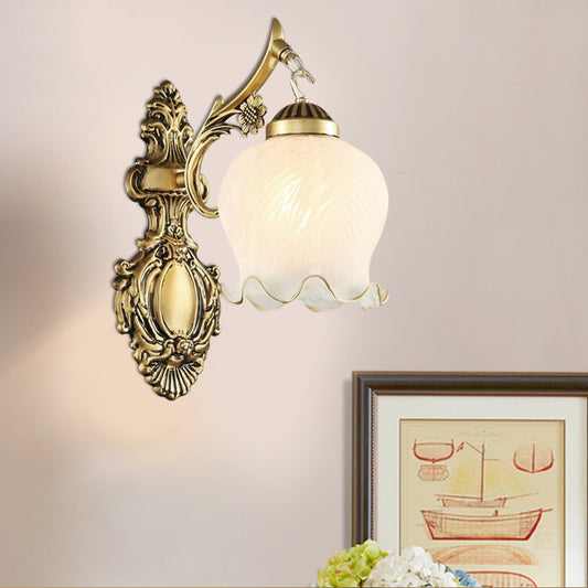 Single-Head Retro Distressed Wall Lamp – Multiple Color Finishes