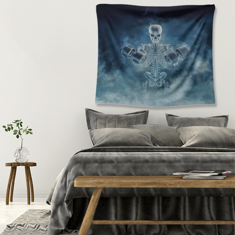 Skull Home Decor Tapestry – Gothic & Edgy Wall Art