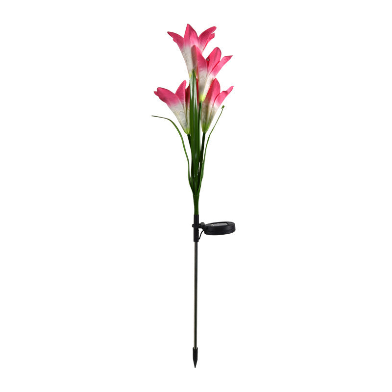 Solar Lily Festive Lantern – Outdoor Villa Courtyard Garden Light