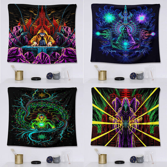 Magic Series Decorative Tapestry – Geometric Wall Art for Modern Interiors
