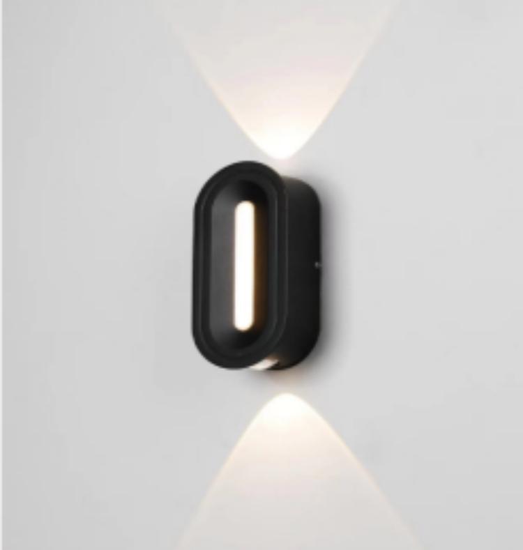 Outdoor Courtyard Wall Lamp – Warm Yellow IP65 Garden Light
