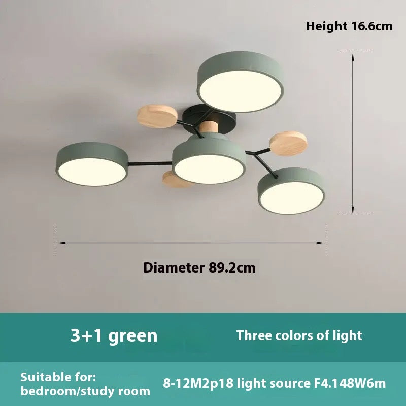 Modern Minimalist LED Ceiling Lamp – Creative Living Room Lighting