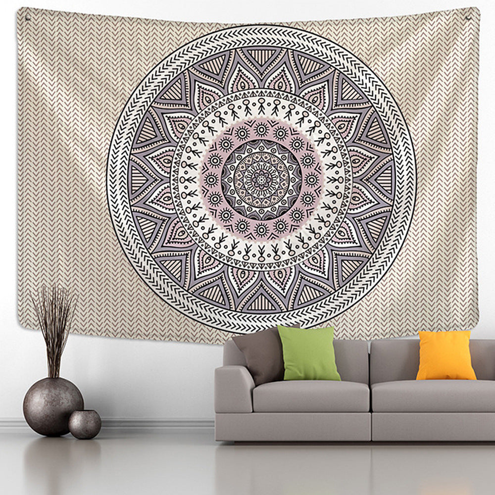 Bohemian Nordic Wall Tapestry – Elegant Decorative Wall Hanging