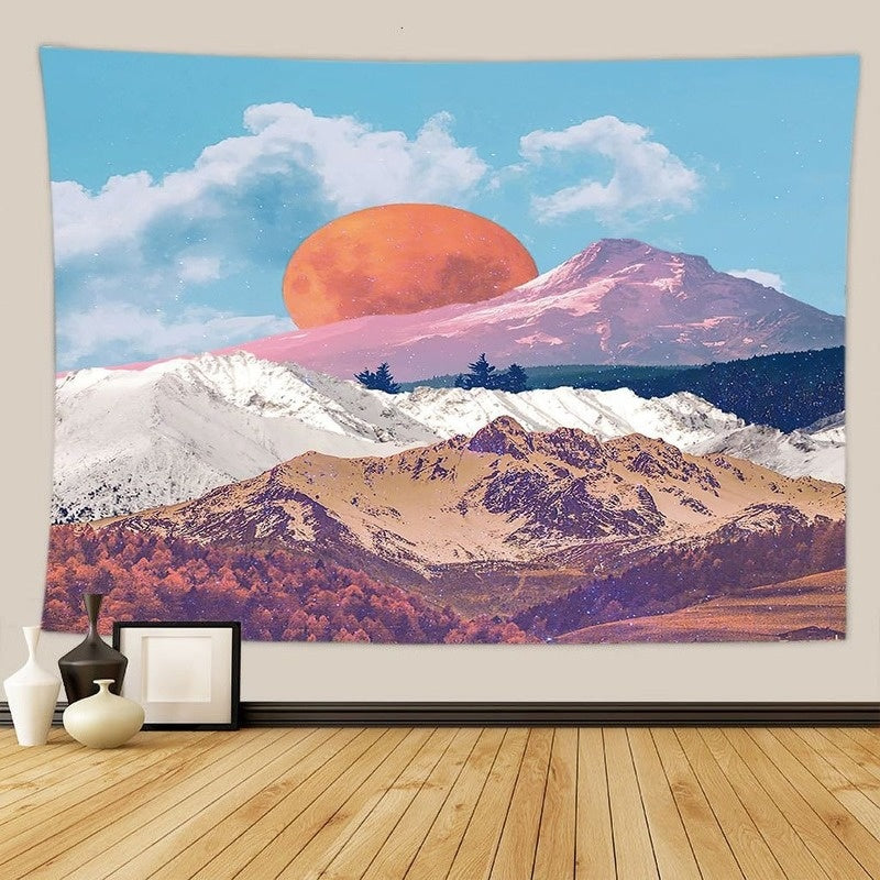 Simplicity Polyester Wall Decor Tapestry