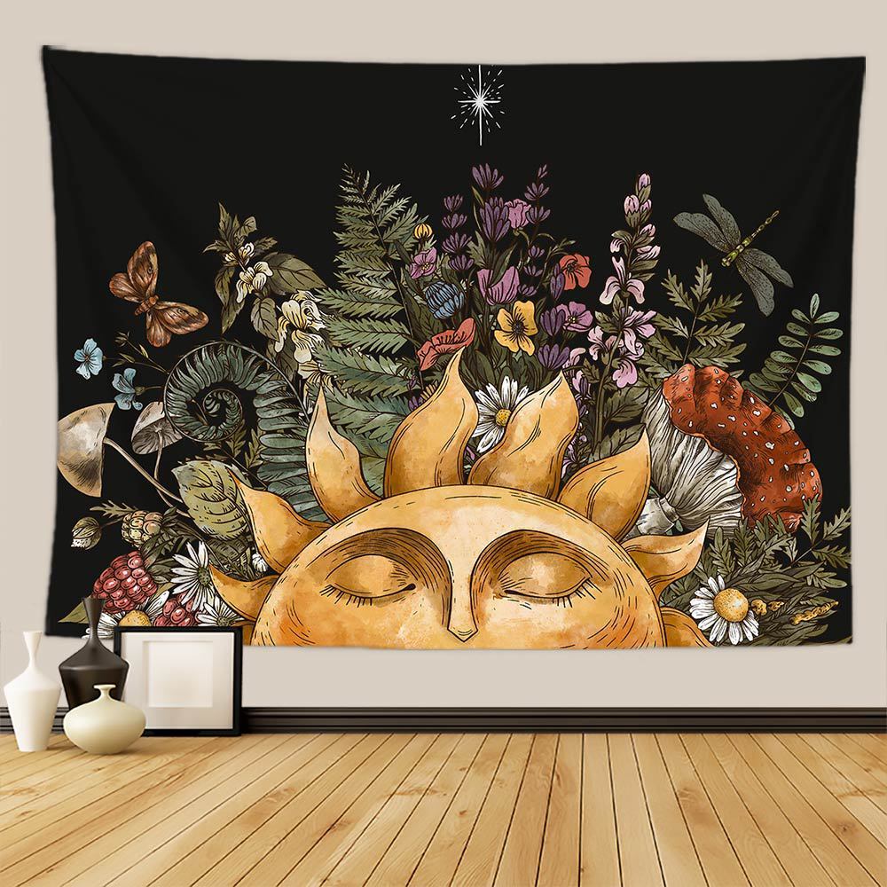 Digital Print Tapestry – Modern Wall Hanging Fabric for Home Decor
