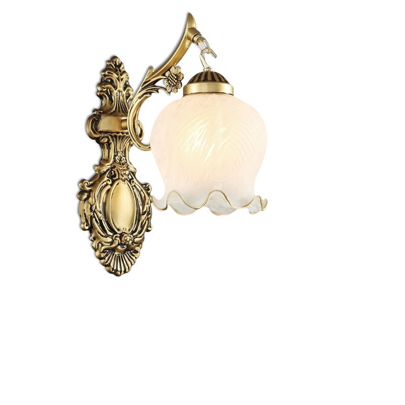 Single-Head Retro Distressed Wall Lamp – Multiple Color Finishes