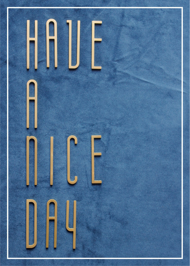 Brass Wall Creative English Alphabet Stickers