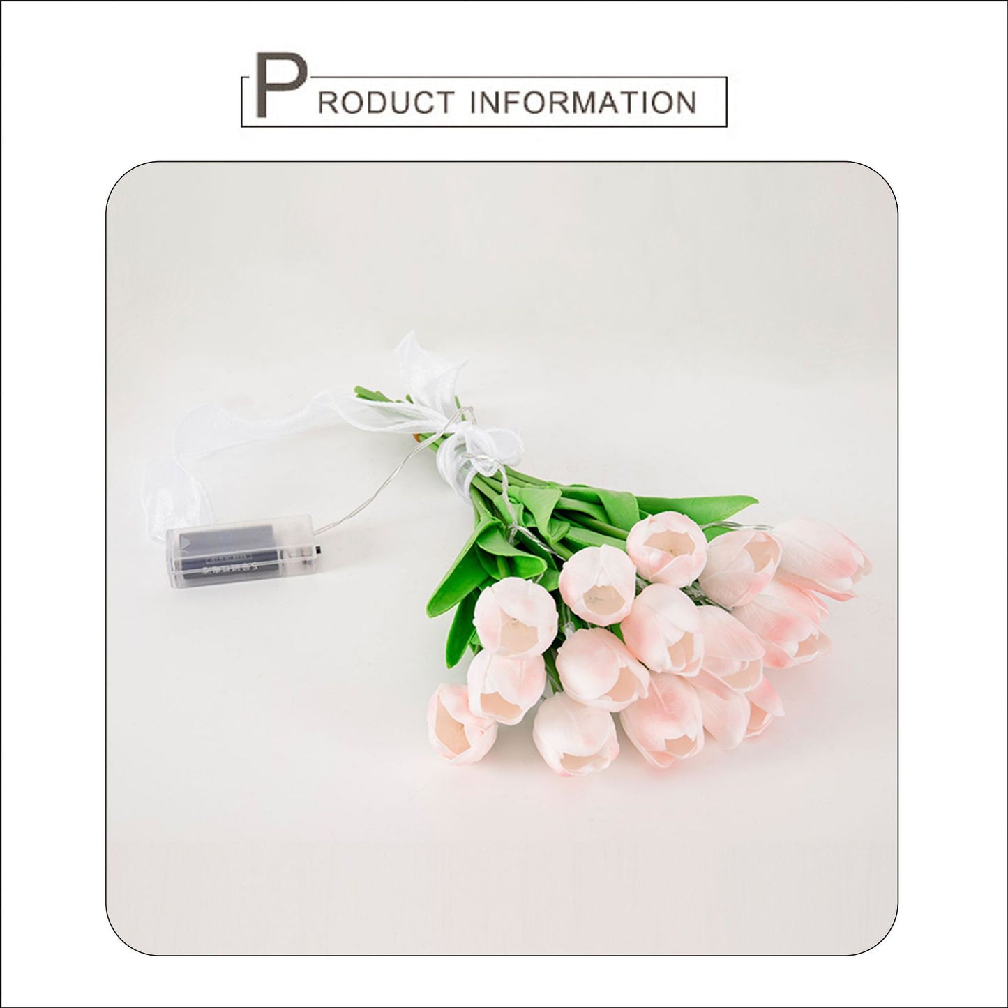 LED Tulip Lighting Chain – Simulation Bouquet 5,10&15 Flowers Bundle