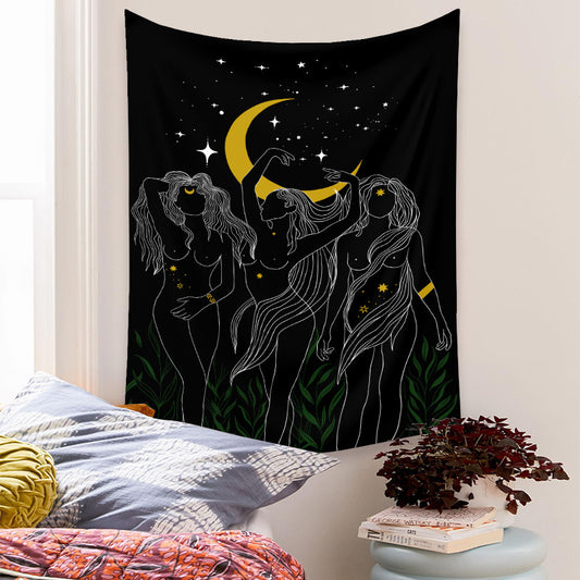 Bohemian Tapestry Wall Hanging – Artistic Decorative Cloth for Room & Home Decor