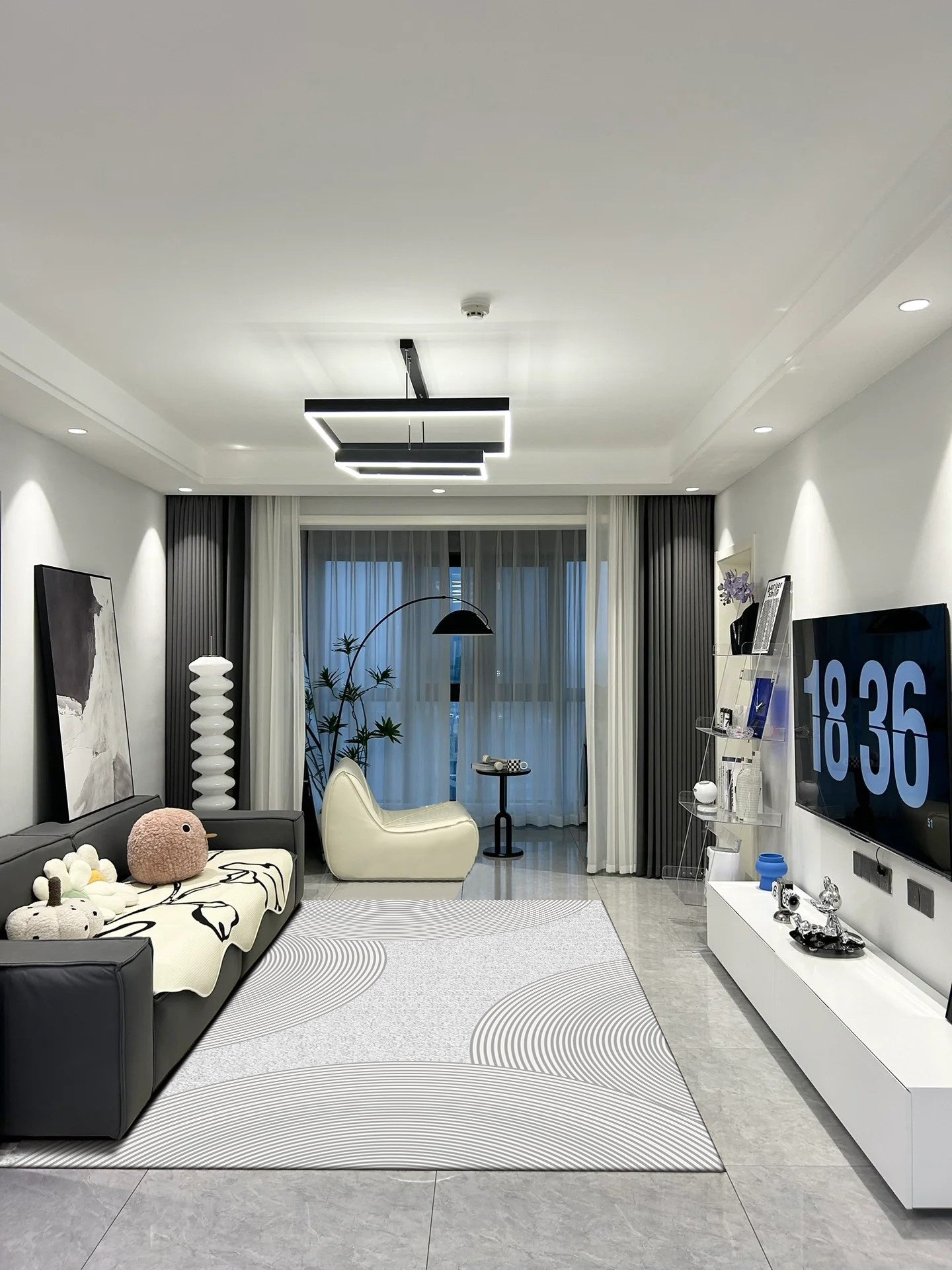 Home Living Room Carpet Bedroom Bedside Cushions