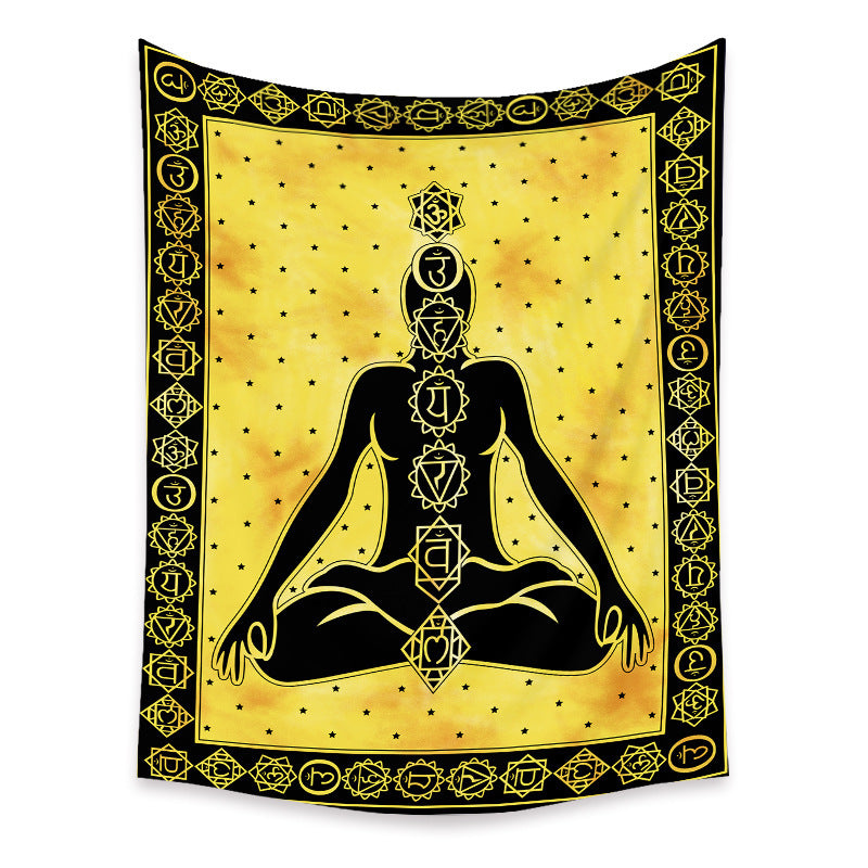Bohemian Mandala Tapestry – Decorative Cloth for Modern Room Decor