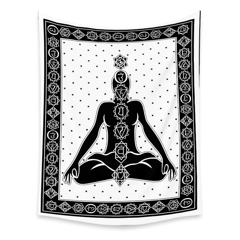 Bohemian Mandala Tapestry – Decorative Cloth for Modern Room Decor