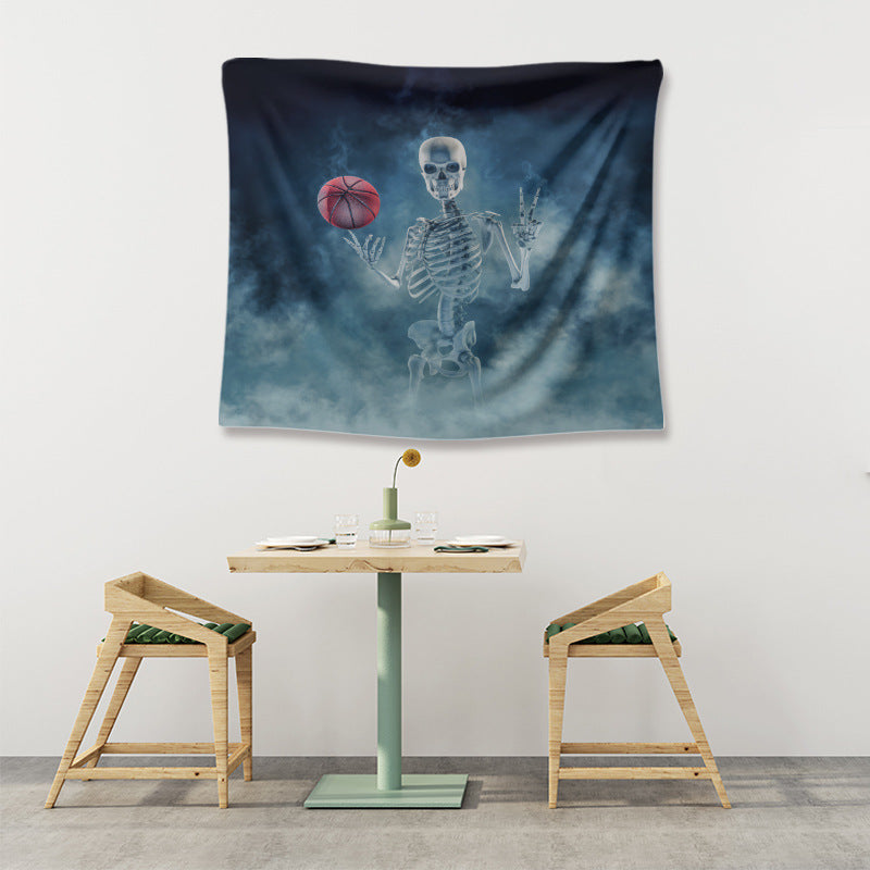 Skull Home Decor Tapestry – Gothic & Edgy Wall Art