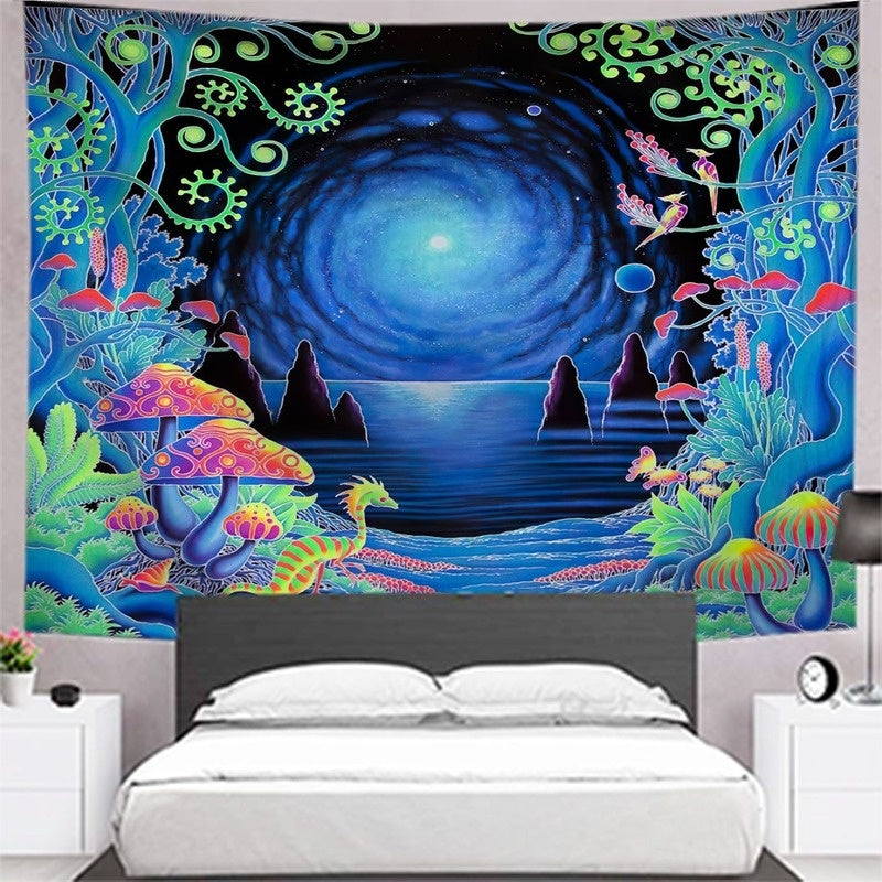 Simplicity Polyester Wall Decor Tapestry